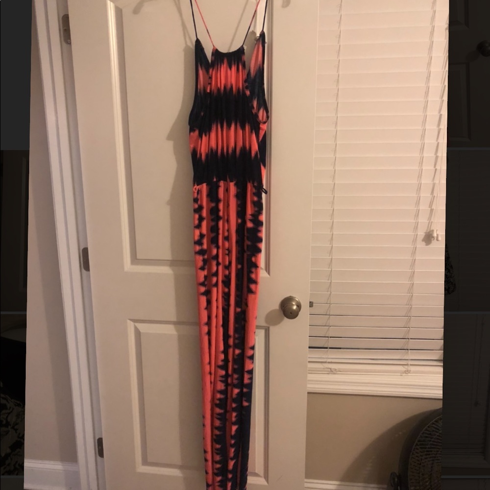 Boutique Pink and Navy Jumper